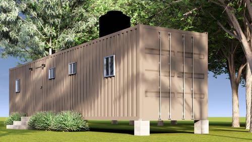 Contenedor Marítimo Casa, Casa Contenedor, Container House (Reacondicionado)