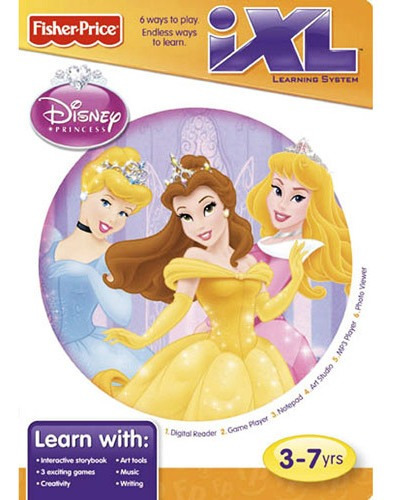 Software De Aprendizaje Pc Disney Princess Fisher-price