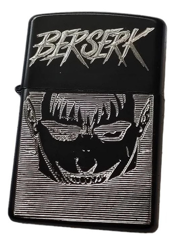 Encendedor Recargable Bencina Metal Berserk  Varios Modelos