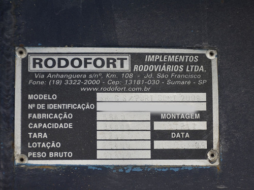 Carreta Carga Seca C/ Lock Porta Container Bobineira 2008