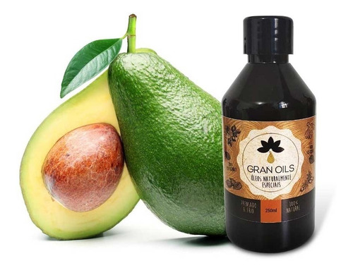 Óleo Vegetal De Abacate 250ml 100% Natural - Gran Oils