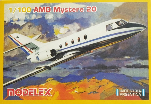 Imagen 2 de 3 de Amd Mystere 20 - 1/100 Modelex