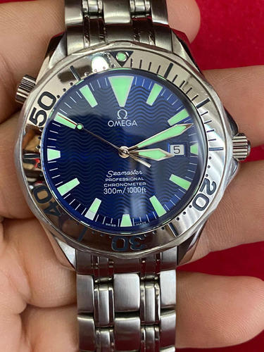 Omega Seamaster 300m 41mm Acero Automatico Estuche Impecable