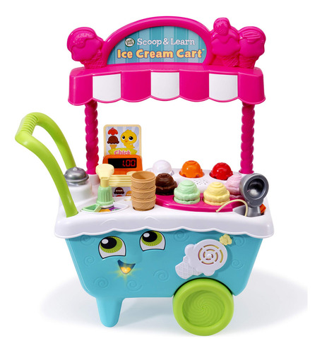 Caliente Nuevo Leapfrog Scoop & Learn Carrito De Helados