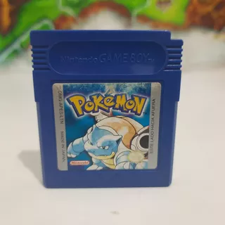 Pokémon Blue Original Espanhol Nintendo Game Boy