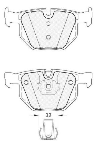 Pastilla De Freno Bmw X5 Ii Xdrive 30-35-40 3.0 D 06/ Traser