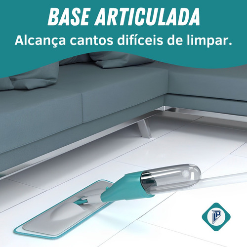 Mop Spray Rodo Reservatório Esfregão Vassoura De Microfibra