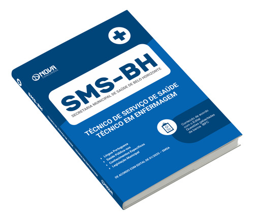 Apostila Sms-bh - Técnico De Serviço De Saúde - Técnico Em Enfermagem