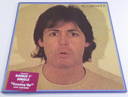 Paul Mccartney Ii Lp + Single Promo Gatefold Inserto 1980