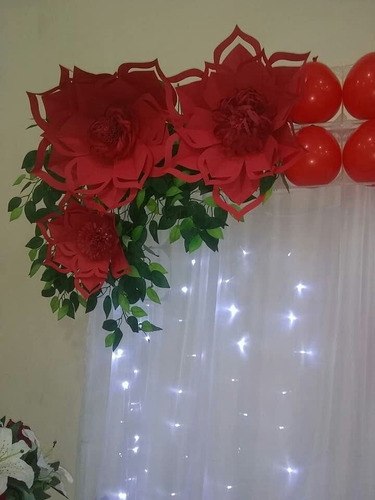 Decoracion,navidad Flores De Cartulina Angelito Consulte