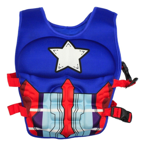 Chaleco Salvavidas Para Niños - Capitán América - Marvel