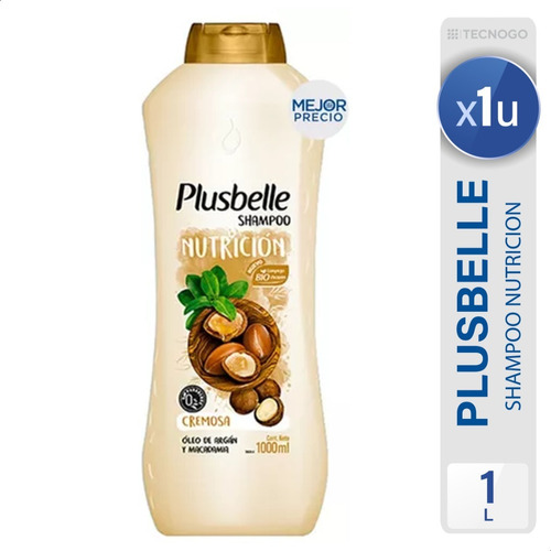 Shampoo Plusbelle Nutricion Cremosa - Mejor Precio