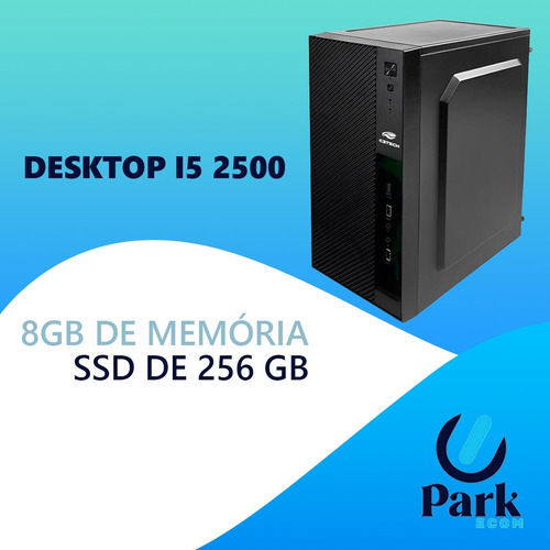 Computador Pc Cpu Intel Core I5 8gb Ram Ssd 256gb Windows 10