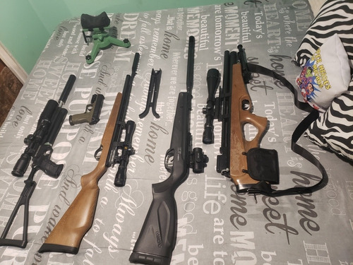 Rifles De Aire Mas Pistola Co2