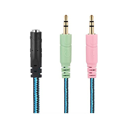 Cable Divisor De Auriculares Para Cualquier Computadora Port