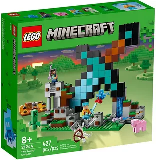 Lego Minecraft - The Sword Outpost - 427 Pcs - Cod 21244