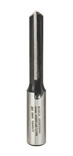 Fresa Paralela Bosch Dupla 10mm Haste 12mm Maquifer