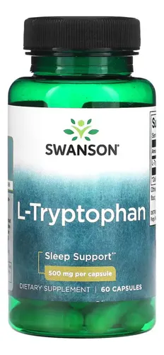 comprar Swanson Triptofano 500mg 60cap, Induce Sueño Descanso Máximo