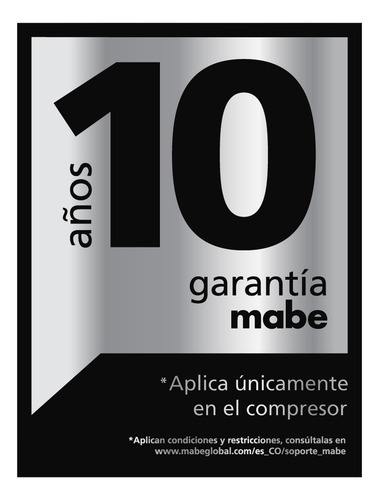 Imagen 5 de 10 de Nevera No Frost 384 Lts Brutos Black Steel Mabe Rmp384fgcc