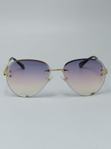 Óculos De Sol Feminino Presentegod Osf-21 Haste Roxo Desenho Roxoc5
