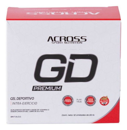 Gd - Gel Deportivo Across 12 Unidades X20gr.