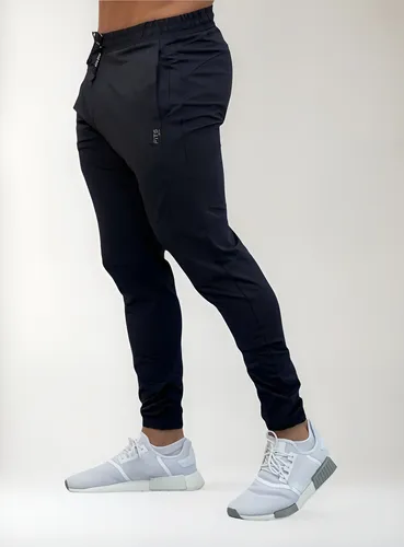 Calça Jogger Masculina Em Poliamida Com Bolsos Para Academia
