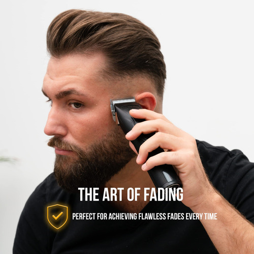 Kit De Corte De Pelo Profesional Y Recortadora Para Hombres