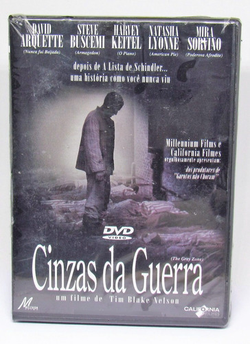 Dvd Cinzas Da Guerra - David Arquette - Lacrado Original