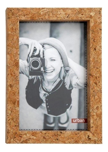 Porta Retrato Cork Edge 10x15cm 40775 - Urban Brasil