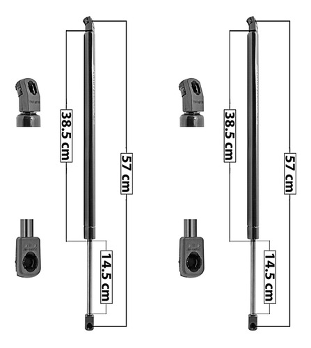 (2) Amortiguadores 5a Puerta Lincoln Navigator 1997-2005