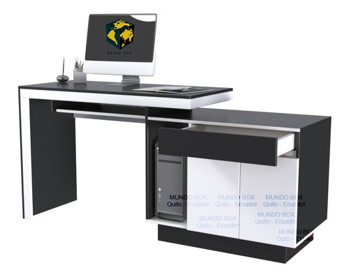 Imagen 2 de 6 de Escritorio Moderno Para Pc, Laptop, Hogar U Oficina