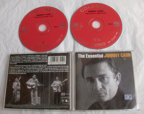 Johnny Cash - The Essential Johnny Cash / Cd Doble Nuevo 