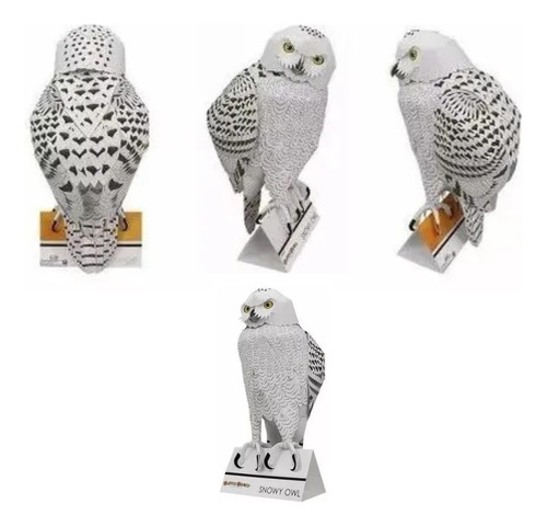 Projeto Coruja Harry Potter Em Papel Maquete Artesanal Pdf