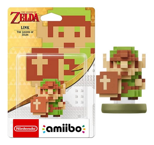 Amiibo Original Link Pixel 8bit - Envio Gratis