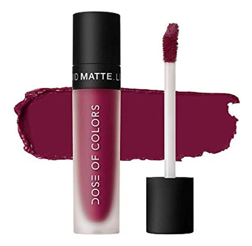 Dose Of Colors, Labial Líquido Mate - Berry Me