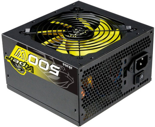 Fonte Atx Akasa 500w Reais Bivolt 80plus Bronze Modular K782