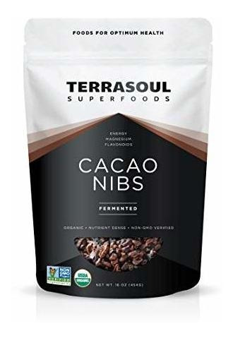 Terrasoul Superalimentos Primas Orgánicas Semillas De Cacao 