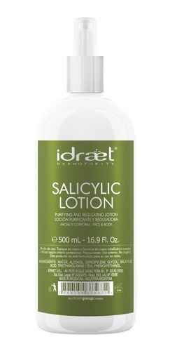 Idraet Locion Salicilica Purificante 500ml Salicylic Lotion