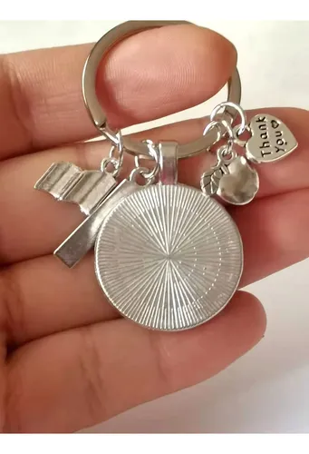 Llavero Regalo Para Maestra Profesora Preescolar Educadora Profesor Enseñanza Educación
