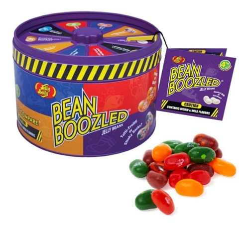 Roleta Desafio Sabores Jelly Belly Bean Boozled Box Em Lata 