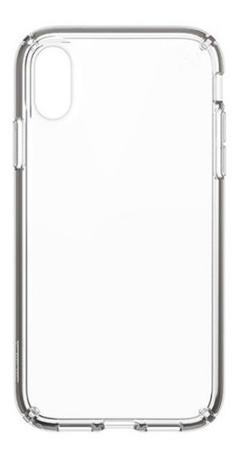 Estuche Compatible Con iPhone XS Transparente En Silicona