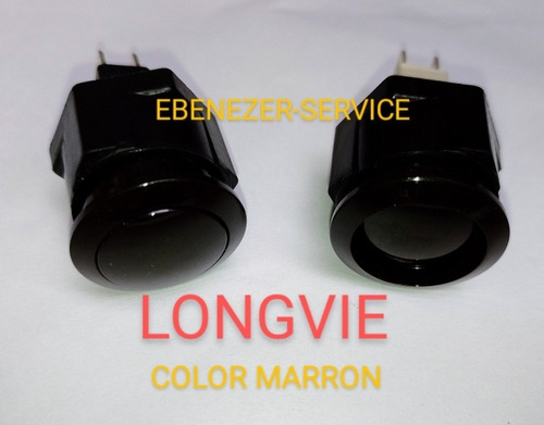 Cocina Longvie Interruptor (luz) + Pulsador (chispa) Marron