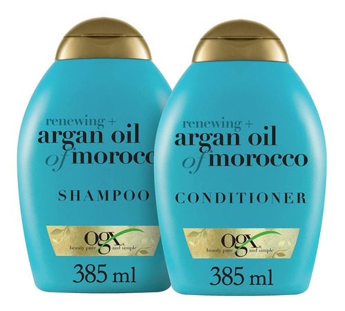 Ogx Combo Protector Y Fortalecedor De Pelo Aceite De Argan