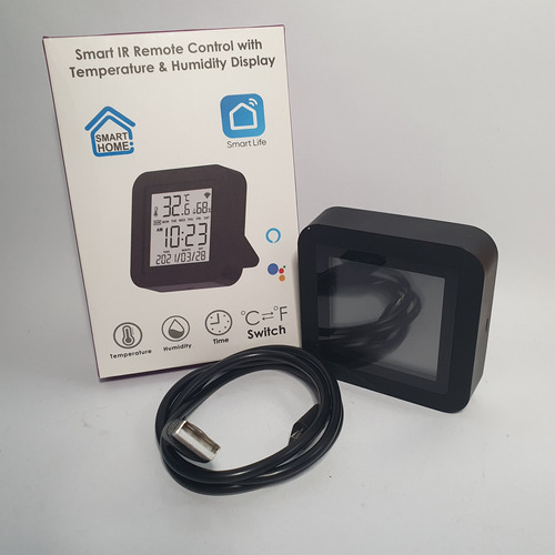 Control Remoto Smart Home Con Sensor Temperatura - Outlet