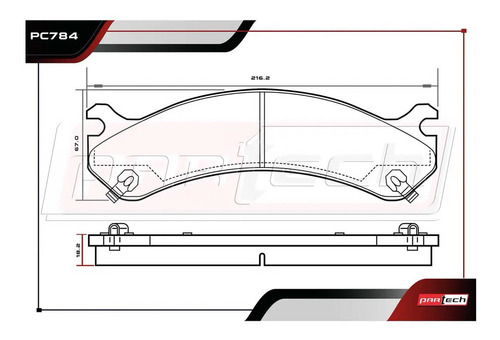Balatas Savana 3500 2003-2008 5.3 Delantero Gas Ceramicas