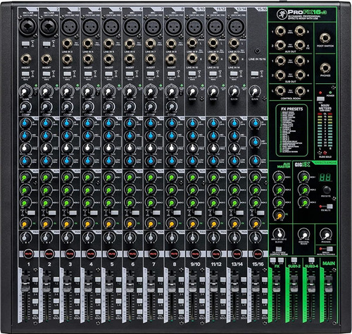 Consola Mixer Mackie Profx16v3 16 Canales