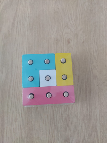 Encastre Cubo Formas Con Piezas Color Pastel Mt08895 Color Colores Pastel