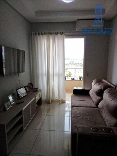 Imagem 1 de 30 de Apartamento Com 3 Dormitórios À Venda, 77 M² Por R$ 500.000,00 - Jardim Dos Calegaris - Paulínia/sp - Ap1183