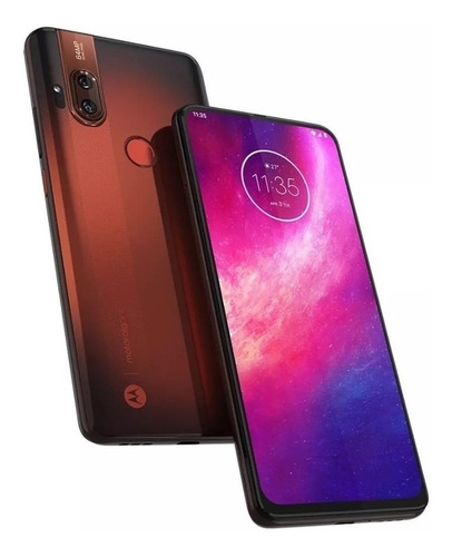 Motorola One Hyper Dual SIM 128 GB Dark amber 4 GB RAM