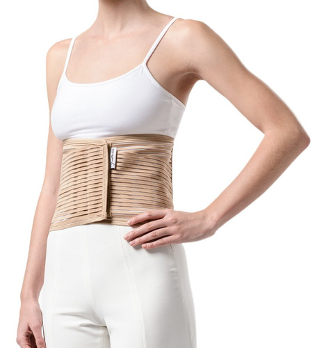 Faja Sacro Lumbar Aireada Ajustable 4 Ballenas Ptm 